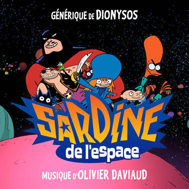 Couverture de Sardine de l'espace (Bande originale de la série)