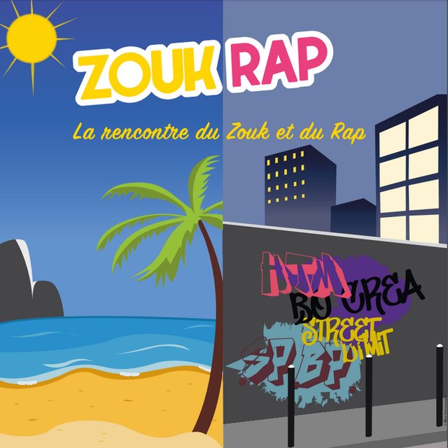 Couverture de Zouk Rap "La rencontre du Zouk et du Rap"