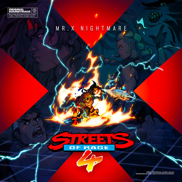 Couverture de Streets of Rage 4: Mr. X Nightmare (Original Game Soundtrack)