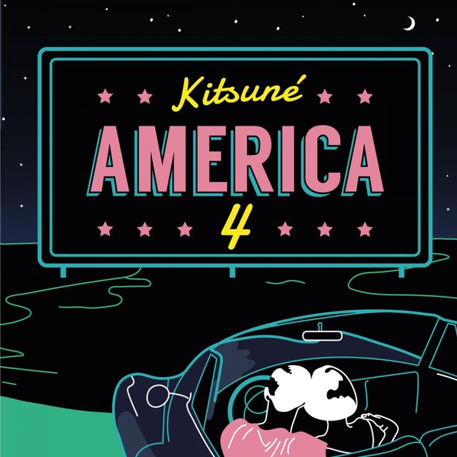 Couverture de Kitsuné America 4