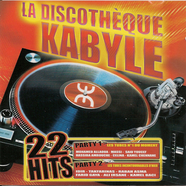 Couverture de La discothèque kabyle