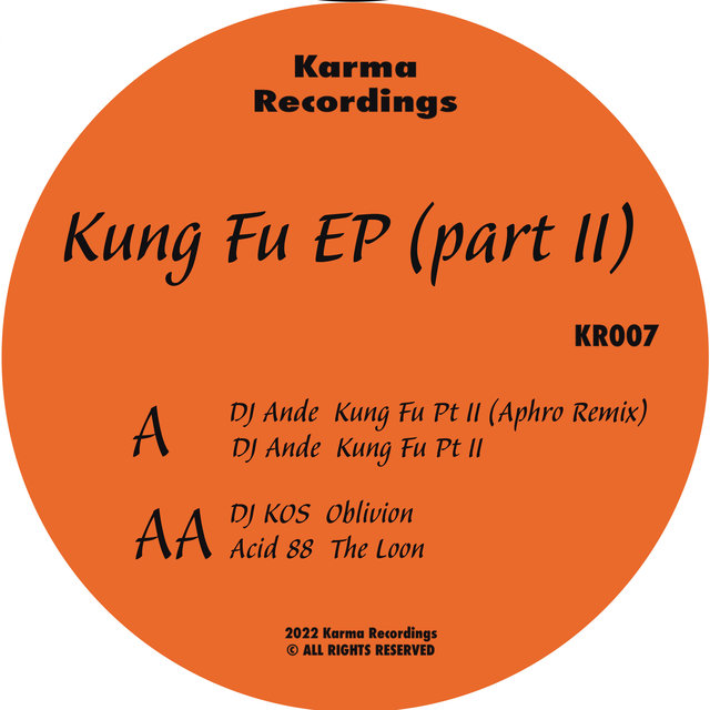 Couverture de Kung Fu EP, Pt. 2