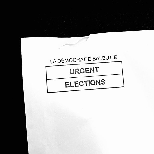 Couverture de La démocratie balbutie