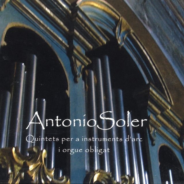 Couverture de Quintets per a instrumets d'arc i orgue obligat