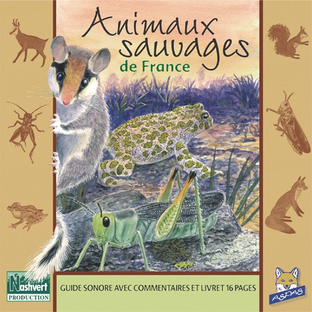 Couverture de Animaux sauvages de France