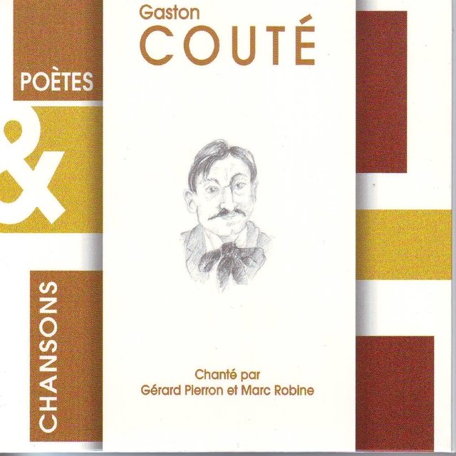 Couverture de Poètes & chansons : Gaston Couté