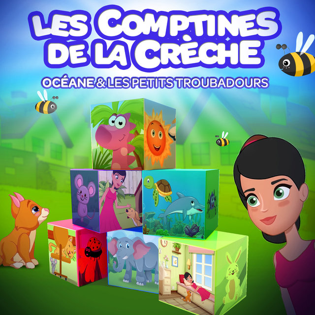 Couverture de Les comptines de la crèche