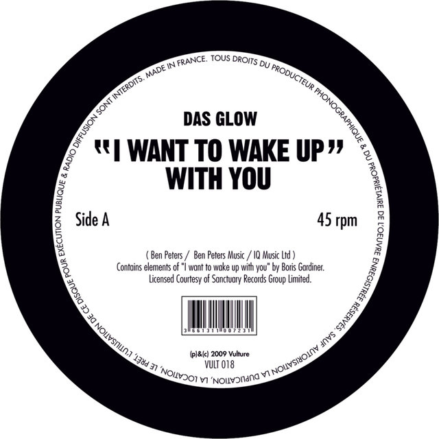 Couverture de I Want to Wake Up With You - Single