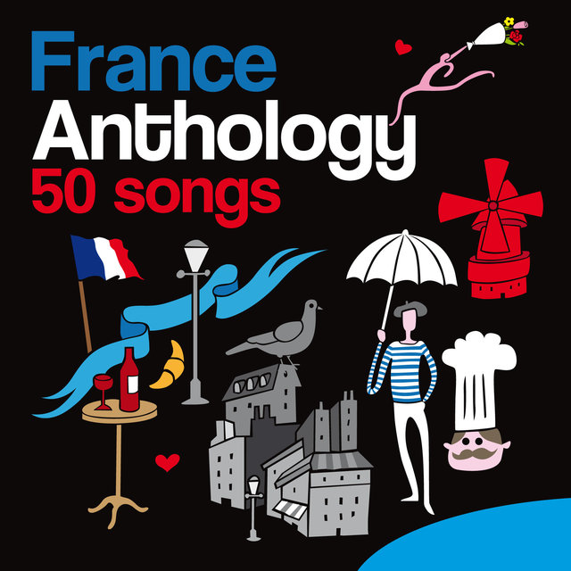 Couverture de France Anthology: 50 Songs