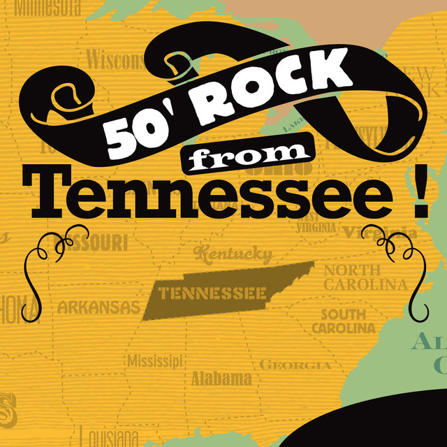 Couverture de 50' Rock From Tennessee !