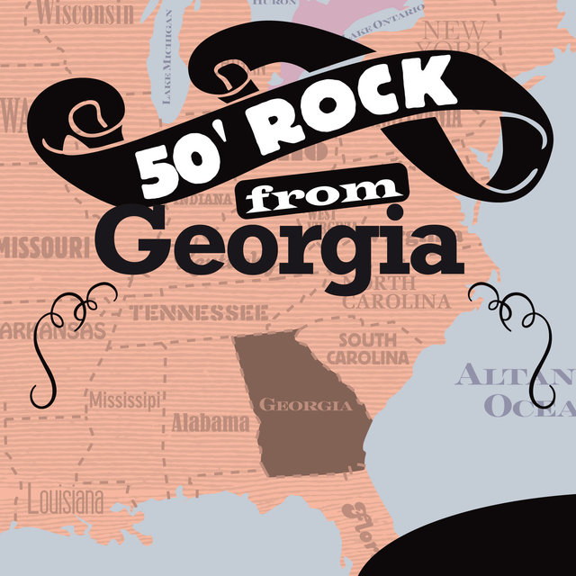 Couverture de 50' Rock From Georgia