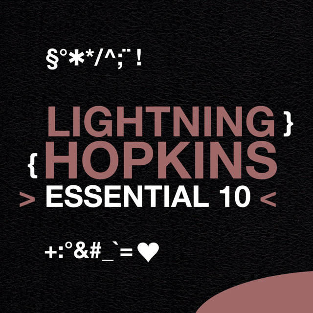 Couverture de Lightning Hopkins: Essential 10