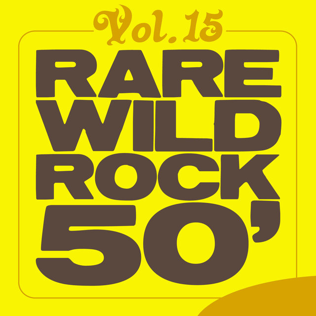 Couverture de Rare Wild Rock 50', Vol. 15