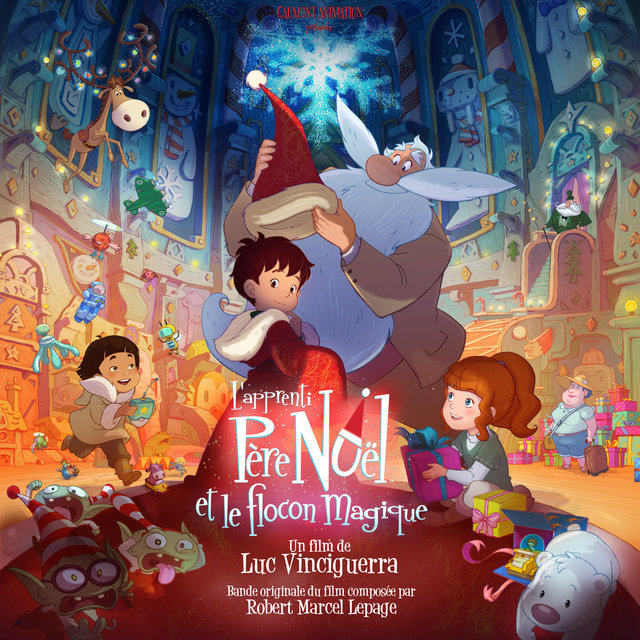 Couverture de L'apprenti Père Noël et le flocon magique (Bande originale du film)