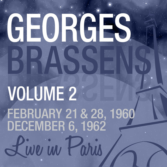 Couverture de Live in Paris, Vol. 2 - Georges Brassens