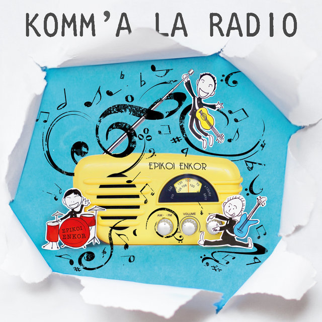 Couverture de Komm'à la radio