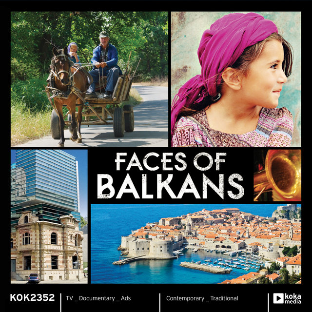 Couverture de Faces of Balkans