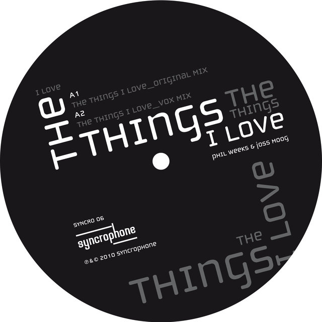 The Things I Love - EP