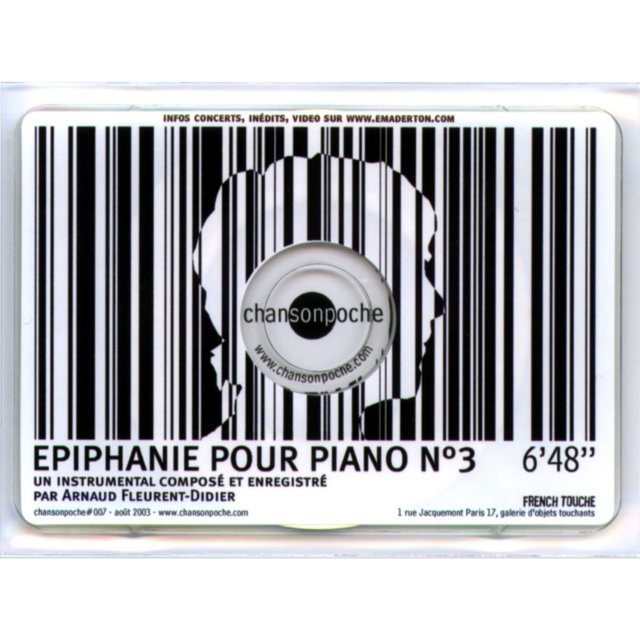 Couverture de Epiphanie pour piano n°3 - Single