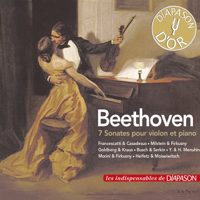 Couverture de Beethoven: 7 Sonates pour violon et piano (Les indispensables de Diapason)