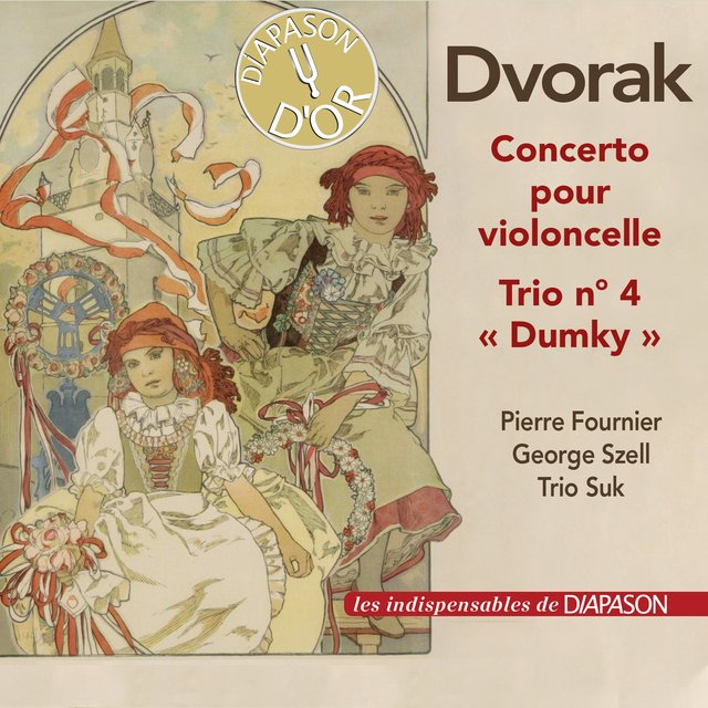 Couverture de Dvorák: Concerto pour violoncelle No. 2, Trio "Dumky"