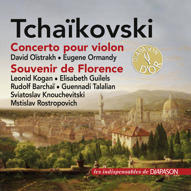 Couverture de Tchaikovsky: Violin Concerto & Souvenir de Florence