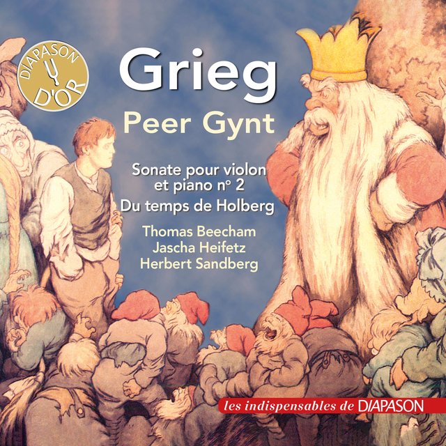 Couverture de Grieg: Peer Gynt (Excerpts), Violin Sonata No. 2 & Holberg Suite (Les indispensables de Diapason)