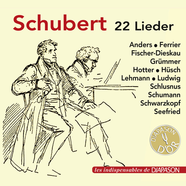 Couverture de Schubert: Lieder (Les indispensables de Diapason)