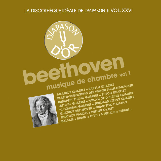 Couverture de Beethoven: La musique de chambre I - La discothèque idéale de Diapason, Vol. 26