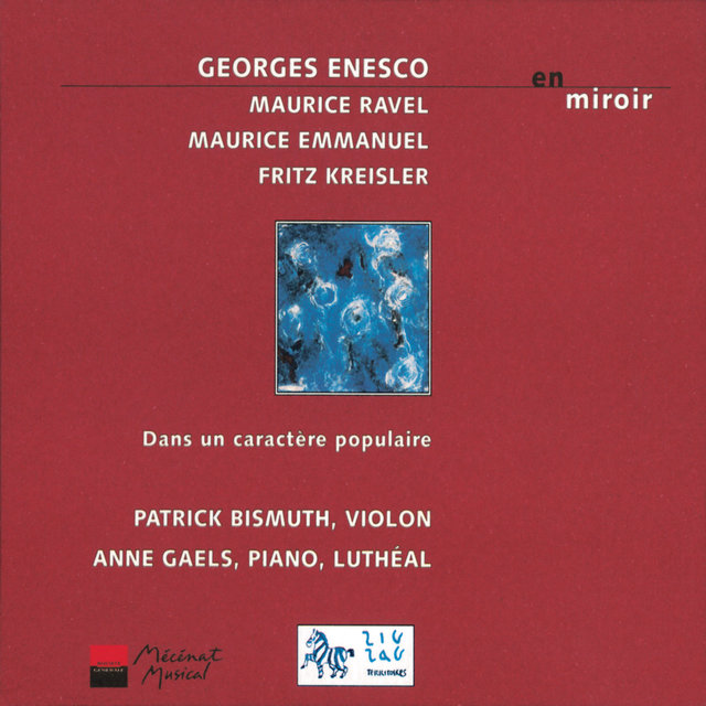Couverture de Enesco, Ravel, Kreisler & Emmanuel: En miroir