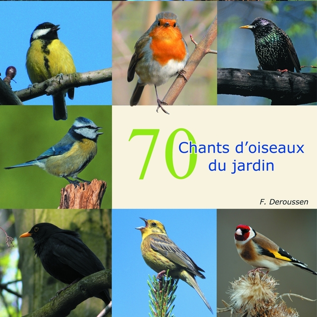 70 chants d'oiseaux du jardin