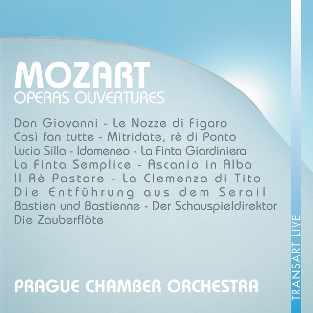 Couverture de Mozart : Ouvertures d'opéras - Operas ouvertures