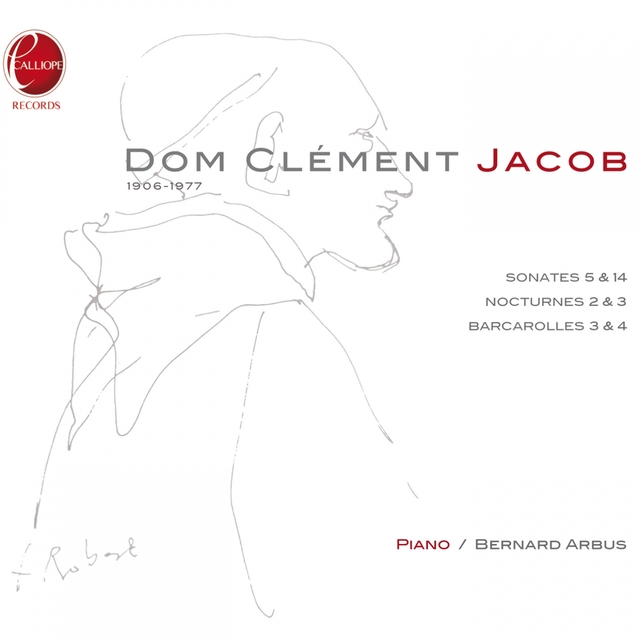 Dom Clément Jacob: Œuvres pour piano par Bernard Arbus