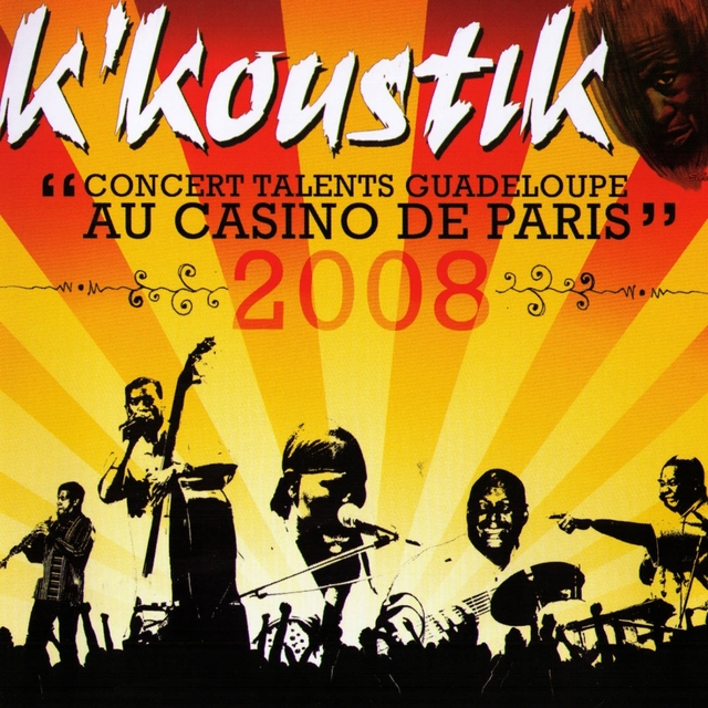 Couverture de Concert talents Guadeloupe au Casino de Paris 2008