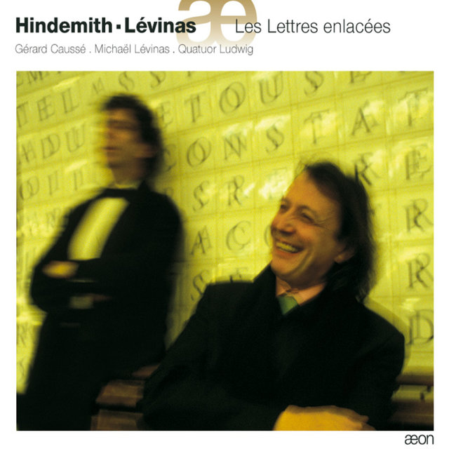 Couverture de Hindemith: Sonates - Lévinas: Les Lettres enlacées