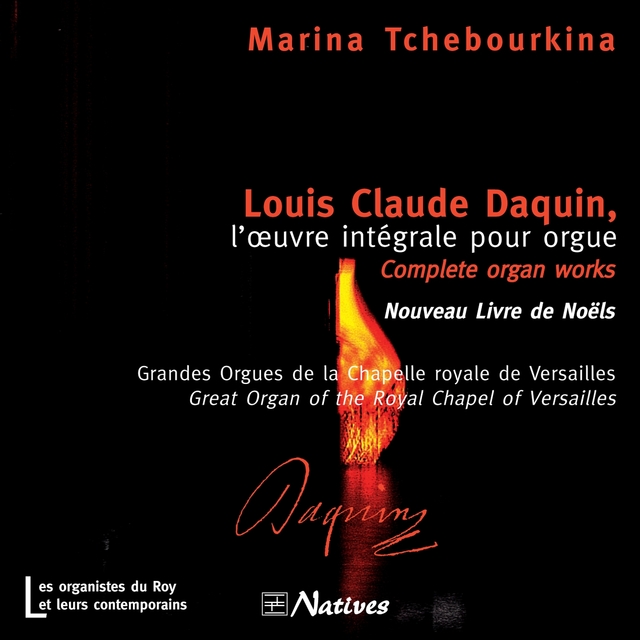 Couverture de Louis Claude Daquin, l'œuvre intégrale pour orgue