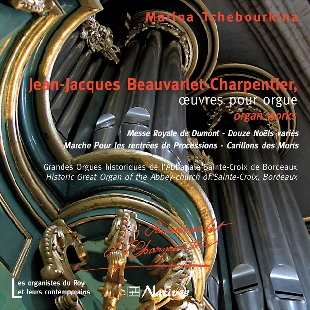 Couverture de Jean-Jacques Beauvarlet-Charpentier, œuvres pour orgue