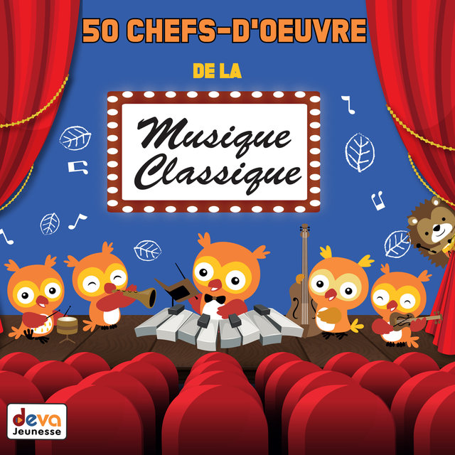 Couverture de 50 chefs-d'oeuvre de la musique classique