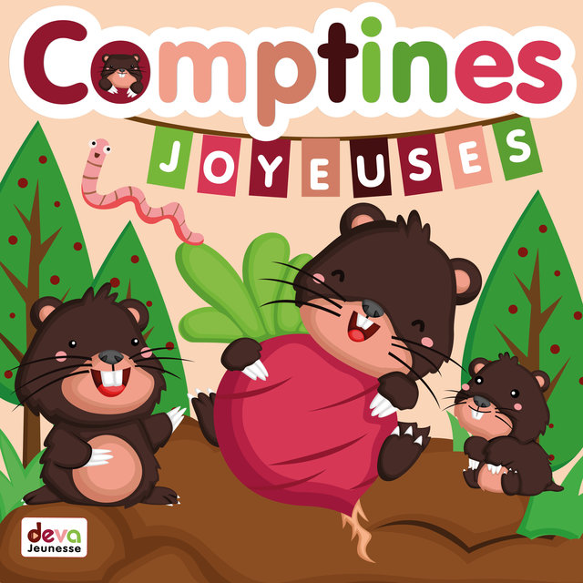 Couverture de Comptines joyeuses