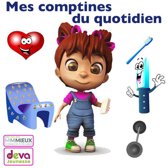 Couverture de Mes comptines du quotidien