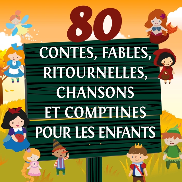 Couverture de 80 contes, fables, ritournelles, chansons et comptines pour les enfants, Vol. 2