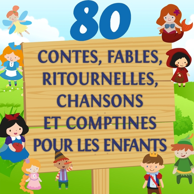 Couverture de 80 contes, fables, ritournelles, chansons et comptines pour les enfants