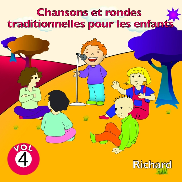 Couverture de Chansons et rondes traditionnelles pour les enfants, vol. 4