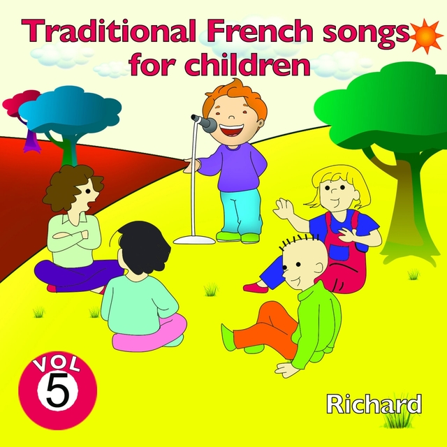 Couverture de Traditional French Songs for Children, Vol. 5