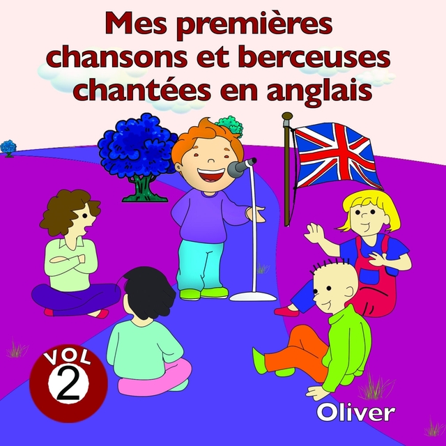 Couverture de Mes premières chansons et berceuses chantées en anglais, vol. 2