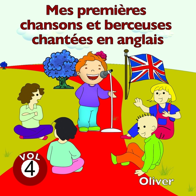 Couverture de Mes premières chansons et berceuses chantées en anglais, vol. 4