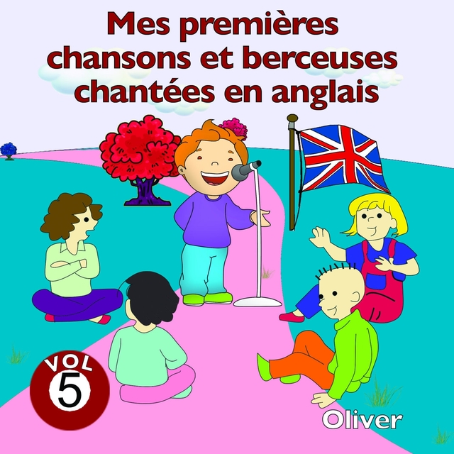 Couverture de Mes premières chansons et berceuses chantées en anglais, vol. 5