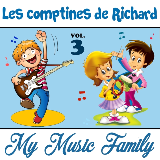 Couverture de Les comptines de Richard, Vol. 3