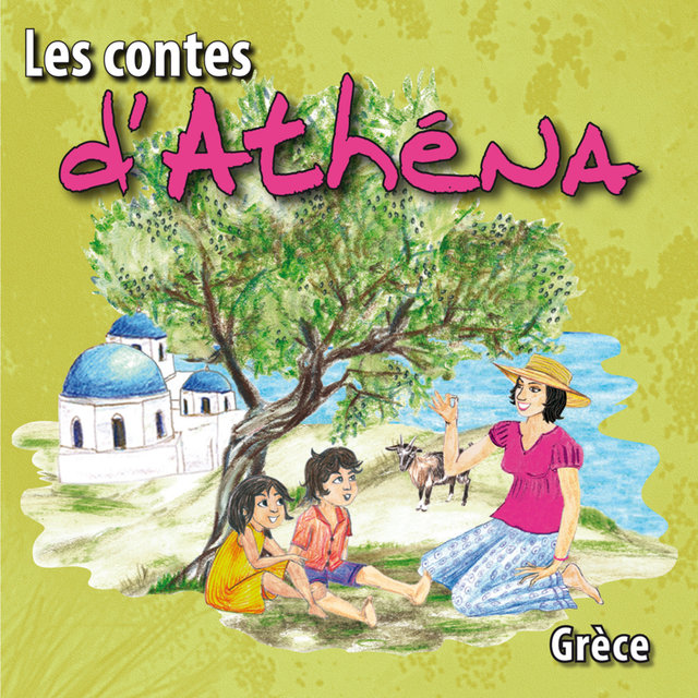 Couverture de Les contes d'Athéna (Grèce)