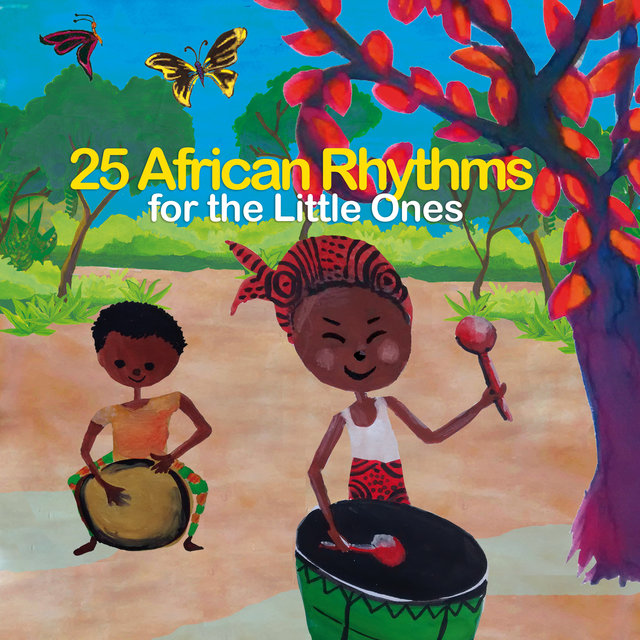 Couverture de 25 African Rhythms for the Little Ones